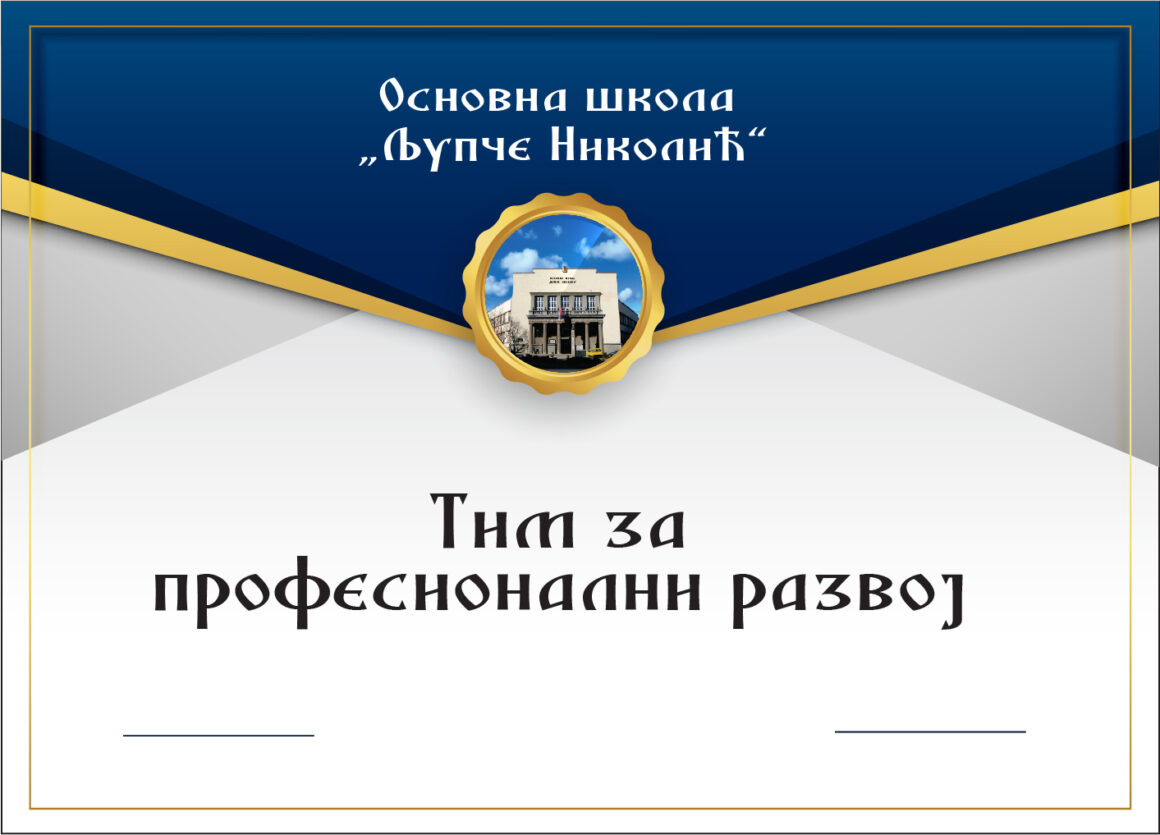 Тим за професионални развој